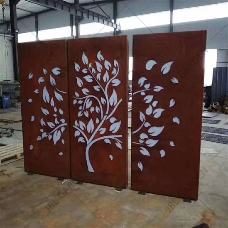 Corten Garden Screen panels Corten Garden Screen panels