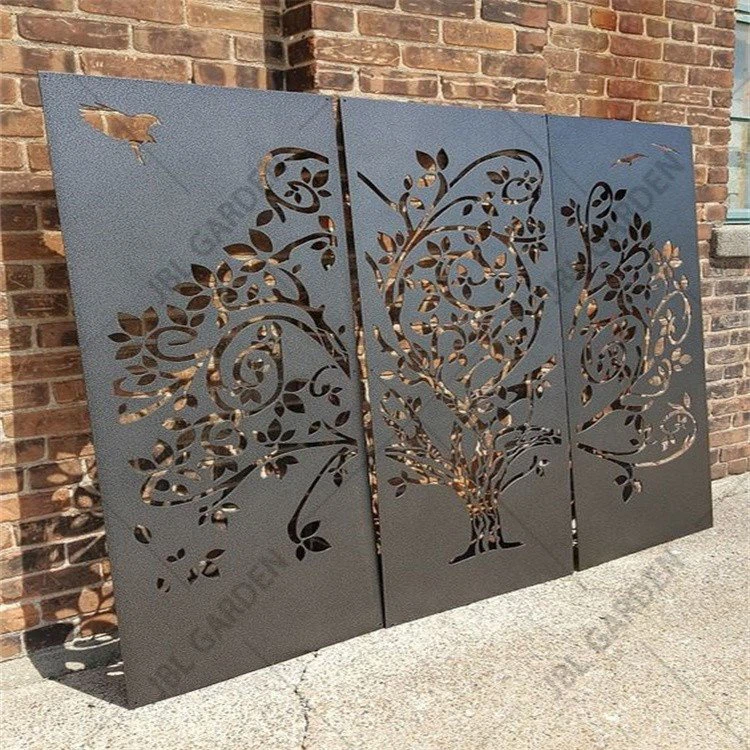 Outdoor Garden Corten Steel Fence Outdoor Garden Corten Steel Fence
