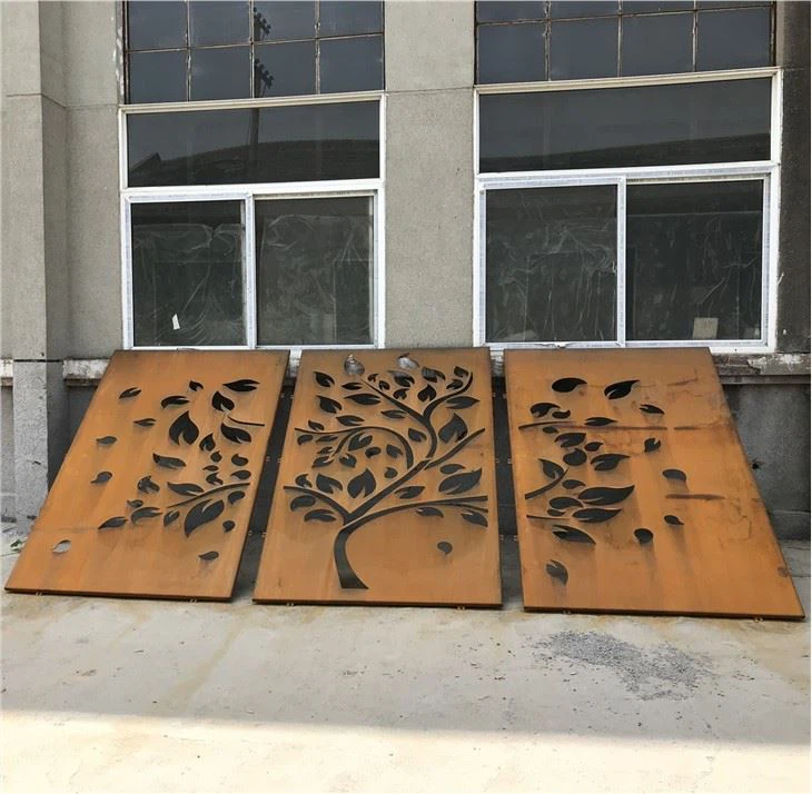 Laser Cut Metal Screen Panel