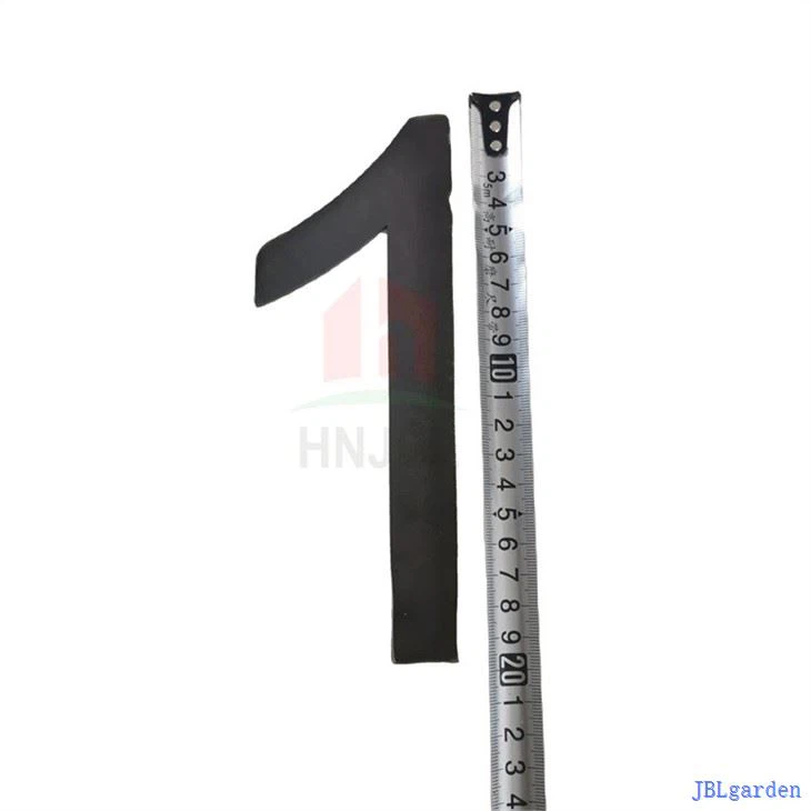 20cm Modern Metal House Numbers