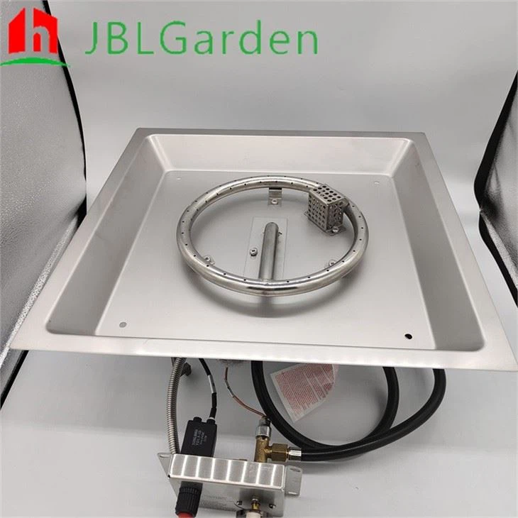 Natural Gas Round Firepit Pan