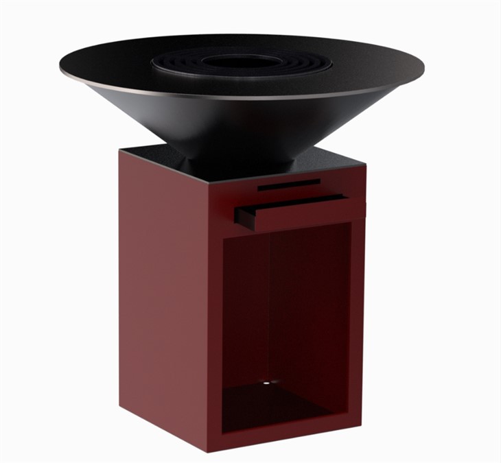 Black Outdoor Fire Pit
