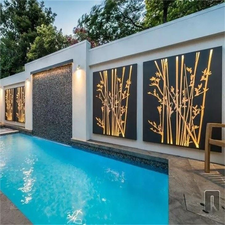 Corten Laser Cut Screens