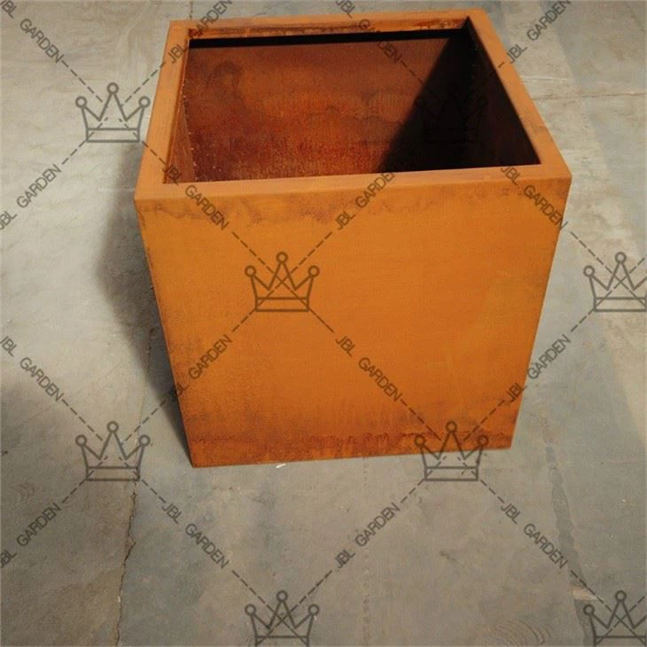 Corten Steel Hanging Planters