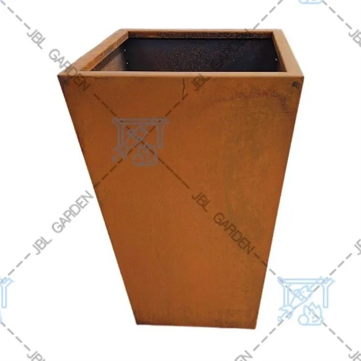 Corten Steel Pots