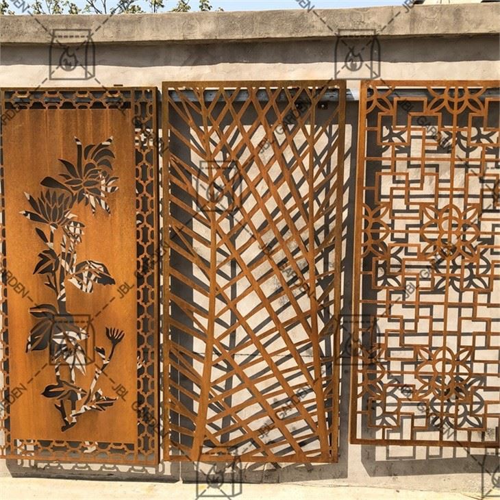 Laser Cut Steel Decorative Metal Screen