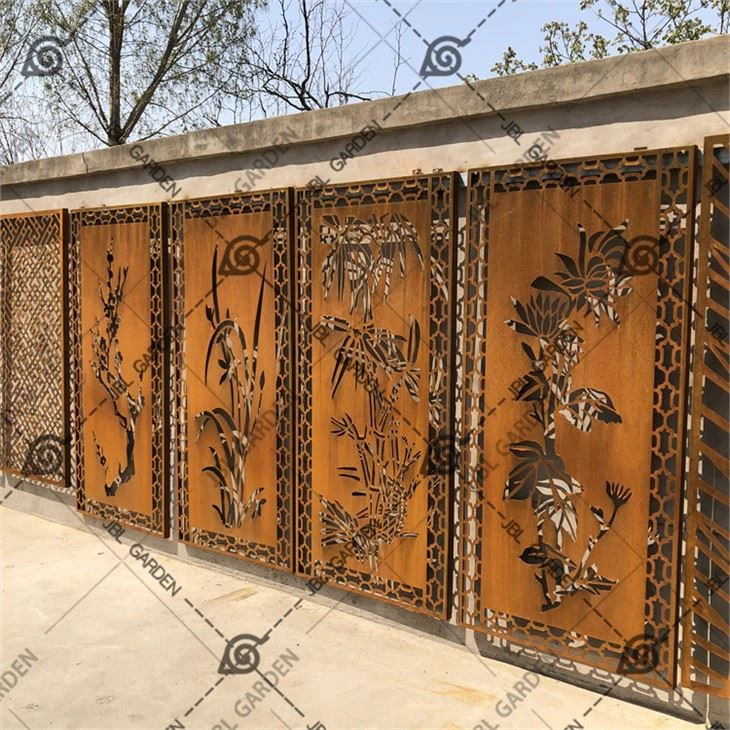 Sgrin Metel Torri Laser Rust