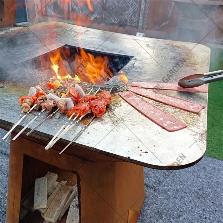 Metal Barbecue Grill