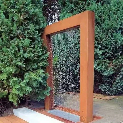 Metal Garden Water Features