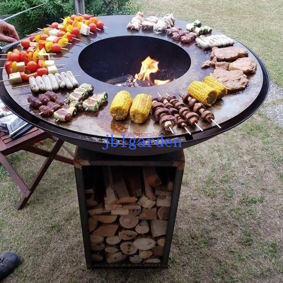 OFYR Type Outdoor Metal BBQ Baking Grill