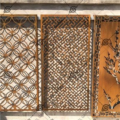 Panel Sgrin Ffensys Preifatrwydd Addurnol