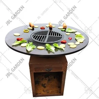 Gardd Dur Corten Awyr Agored