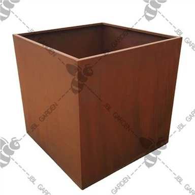 Plannwr Dur Corten Sgwâr