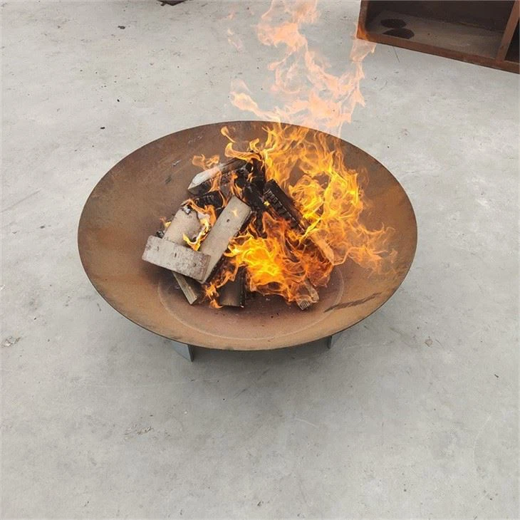Steel Fire Burner Pot Bowl Water Bowl