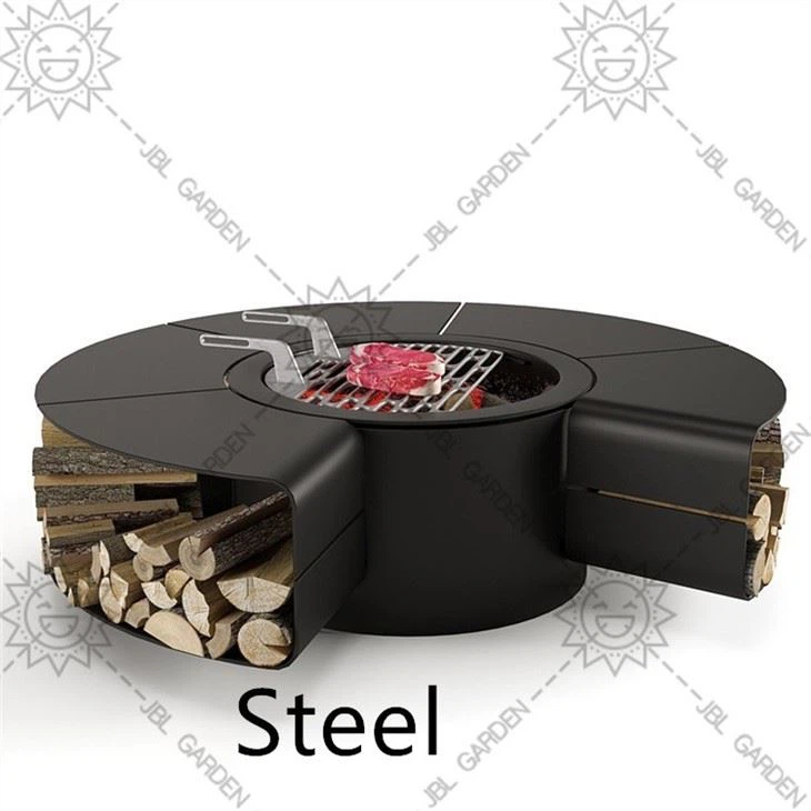 Steel Fire Pit Cover