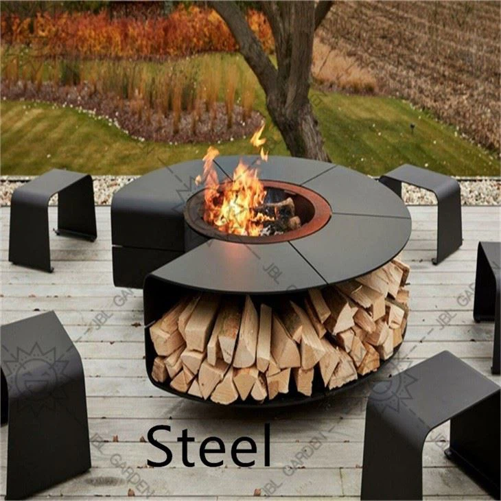 Steel Fire Pit Cover