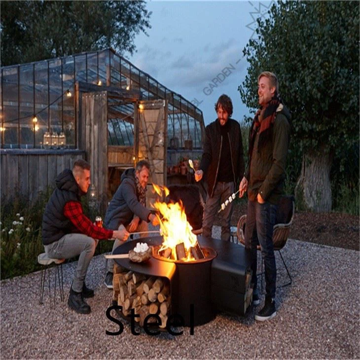 Steel Fire Pit Cover