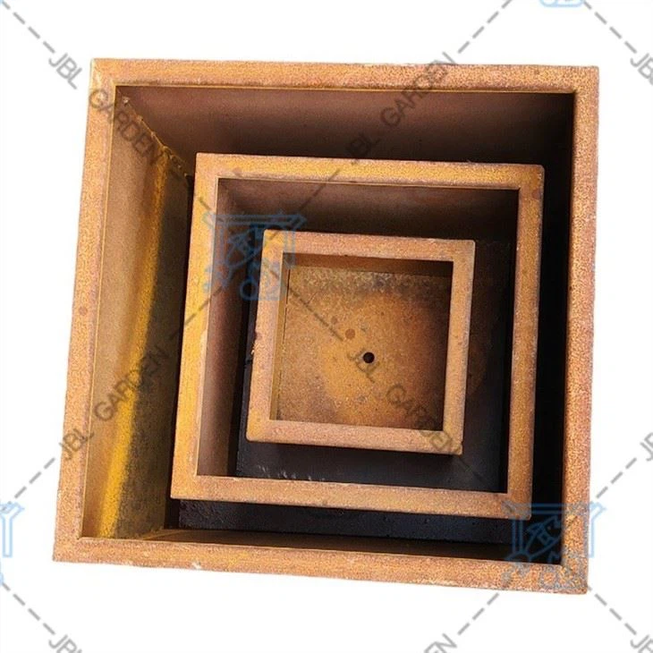 Tin Raised Garden Beds