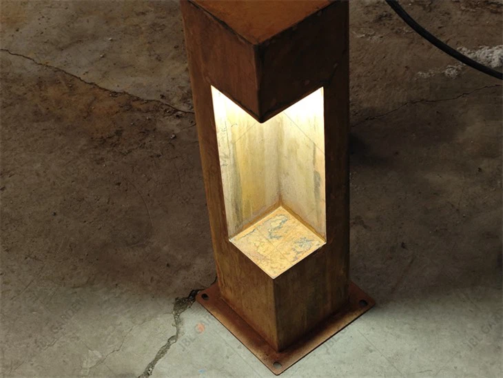 Corten   Dur   Haul   LED   Bollard   Neu   Colofn