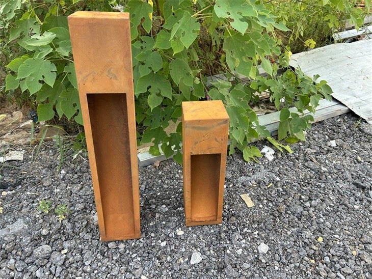 Goleuadau Llwybr yn Corten