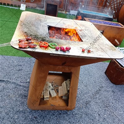 Grils Bbq Pwll Tân Dur Corten