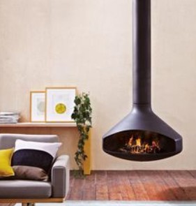 360-degree Hanging Fireplace best