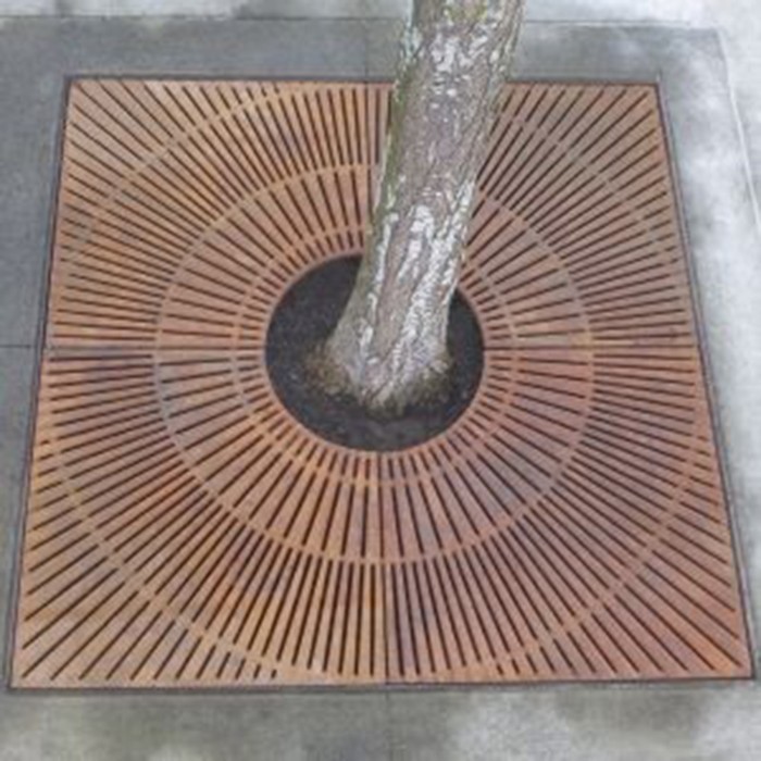 Architectural Weathering Steel Tree Grate best