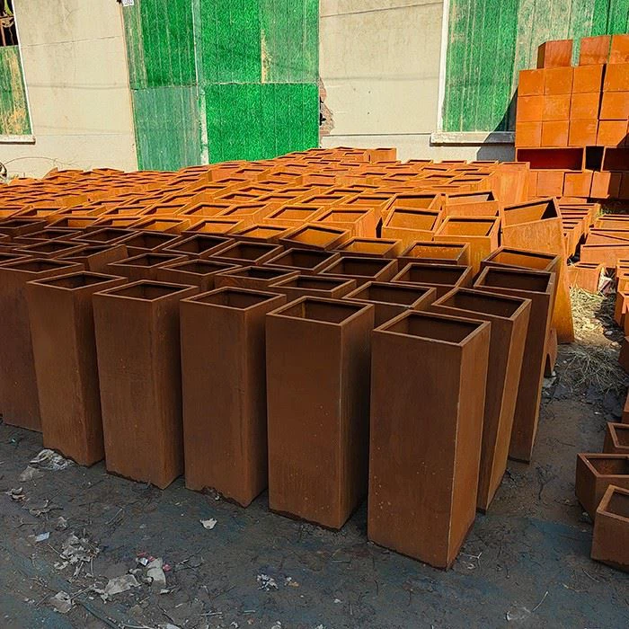 Corten Series Flower Pots