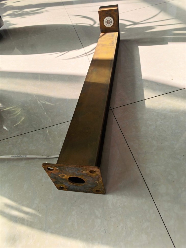 Corten Steel Outdoor Garden Spike Light factory