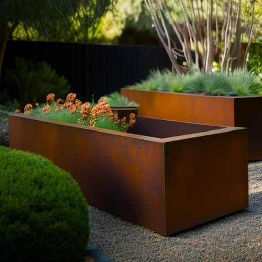 Custom Steel Large Planter