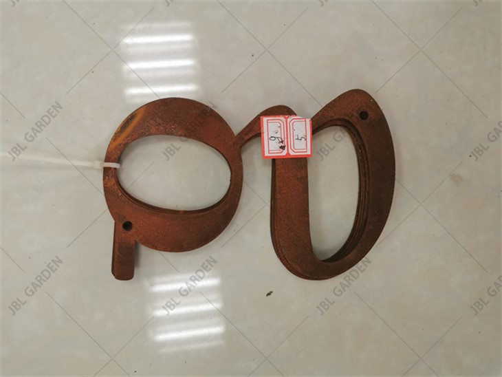 Addasu Corten Steel (hindreulio Dur) Llythyr E