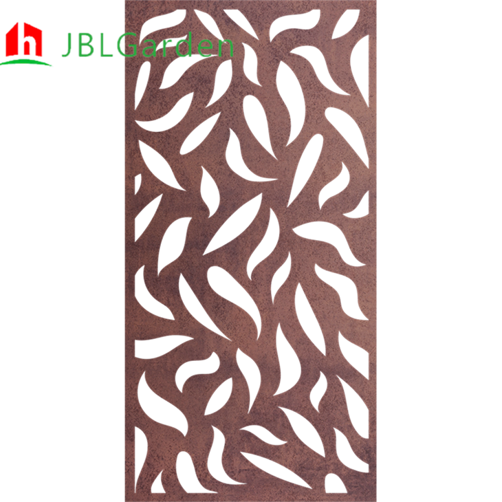 Panel Sgrin Preifatrwydd Torri Laser Alwminiwm