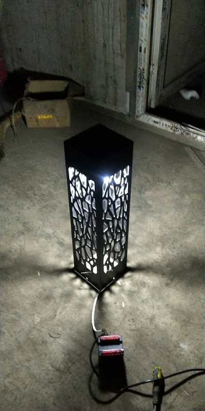 Galvanized Steel Bollard Light Box - Reliable Lighting Solution For Outdoor