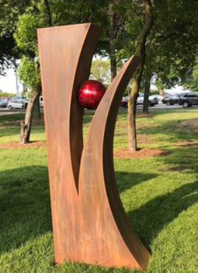 Addurn Cerfluniau Haniaethol o'r Ardd