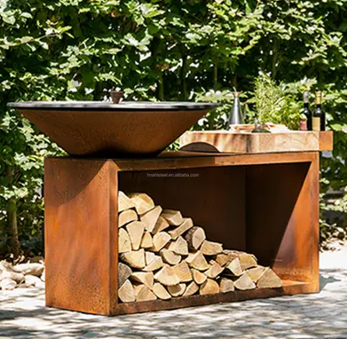 Garden Firepit BBQ Grill factory