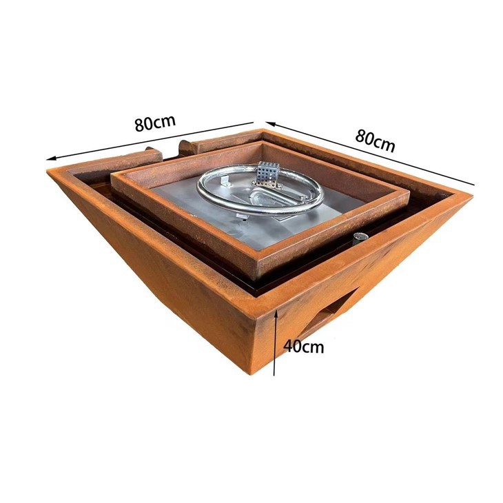 Gas Heater Fountain Water Bowl Feature