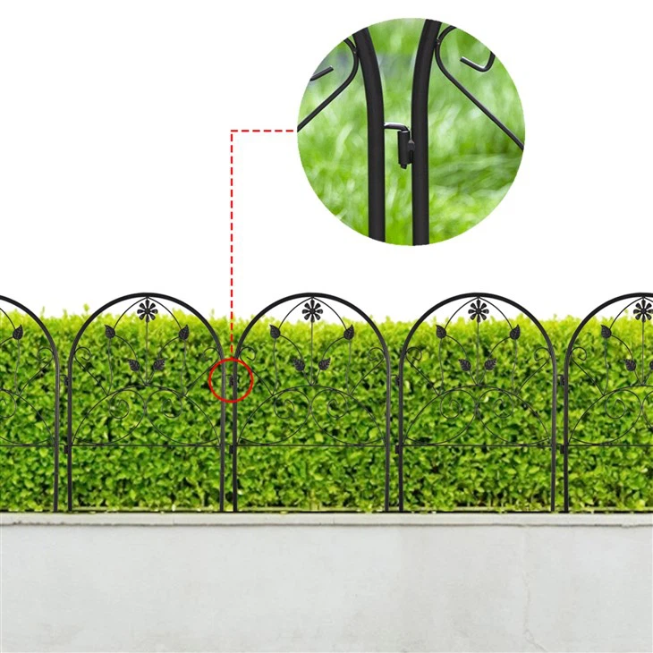 Landscape Wrought Iron Wire Border