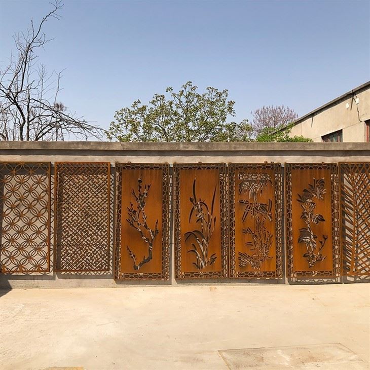 Laser Cut Corten Steel Screens suppliers