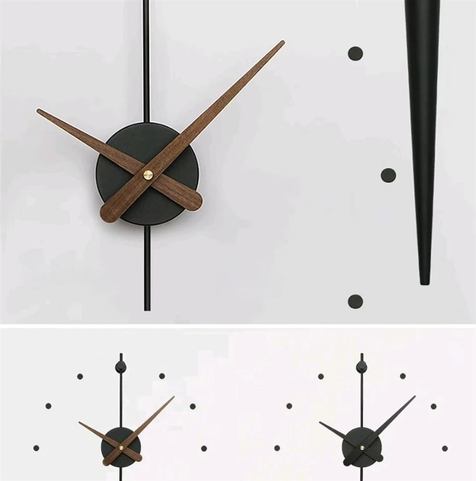 Metal Home Wall Clock Decoration
