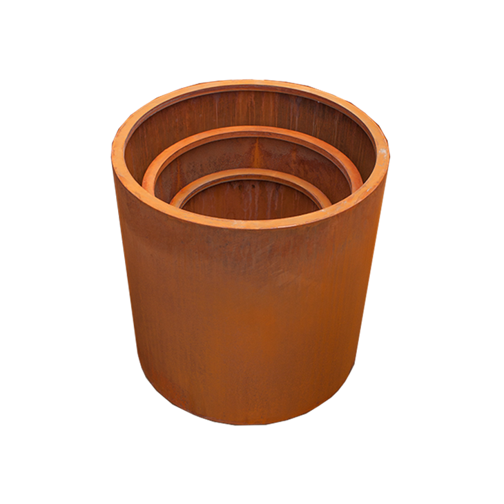 Metal Rusty Planters high quality