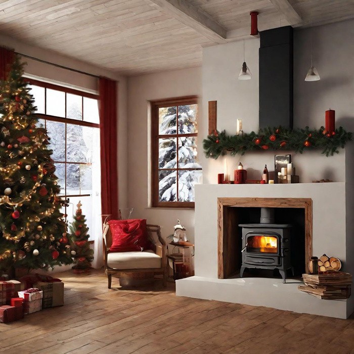 Modern Black Cast Iron Stove price