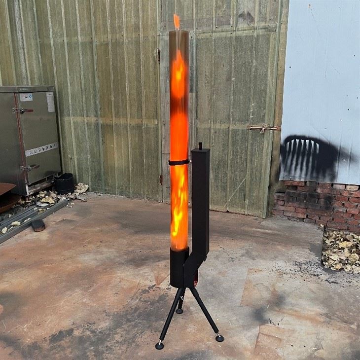 Outdoor/backyard Upright Pellet Stove factory