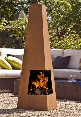 Outdoor Wood Burning Heater