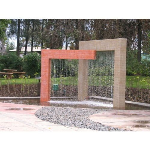 Patio Decoration Steel Water Fountain