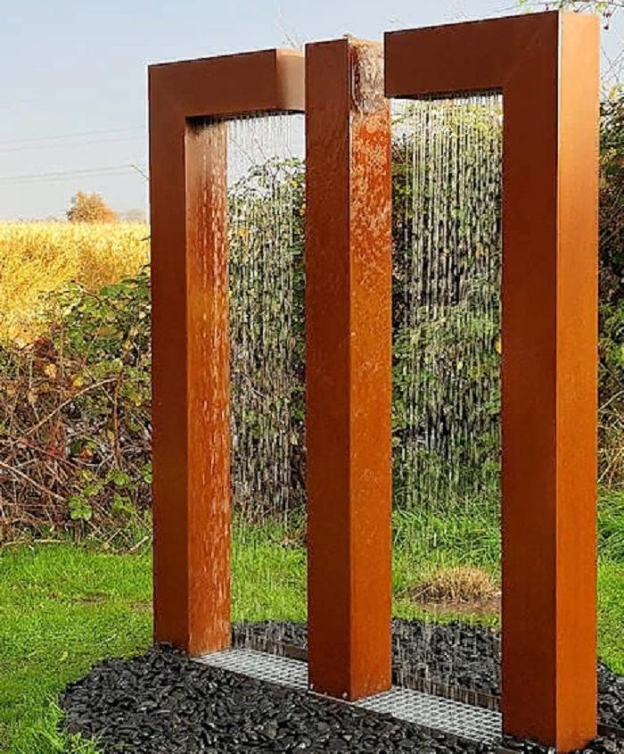Patio Decoration Steel Water Fountain