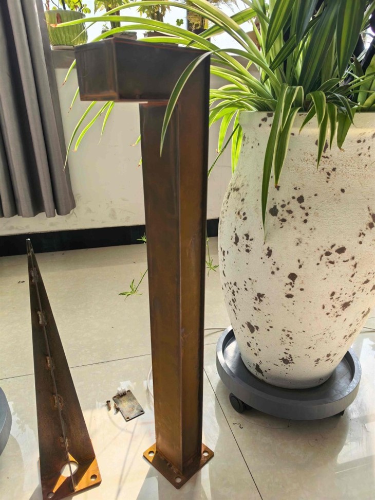 Premium Corten Steel Ground Light factory