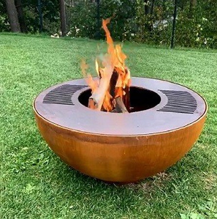 Fire-Bowl-Corten-Steel Fire-Bowl-Corten-Steel