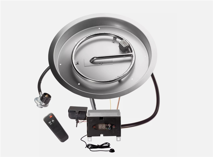 Remote Control Gas Fire Pit Burner