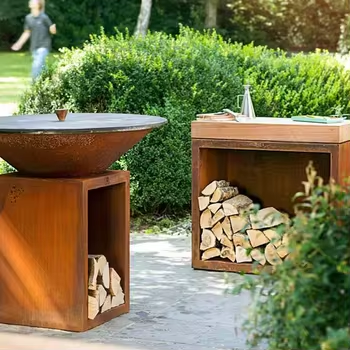 Gril bbq Ar Gyfer Coelcerth