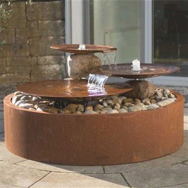 Addurniadau Gardd Cwymp y Dŵr